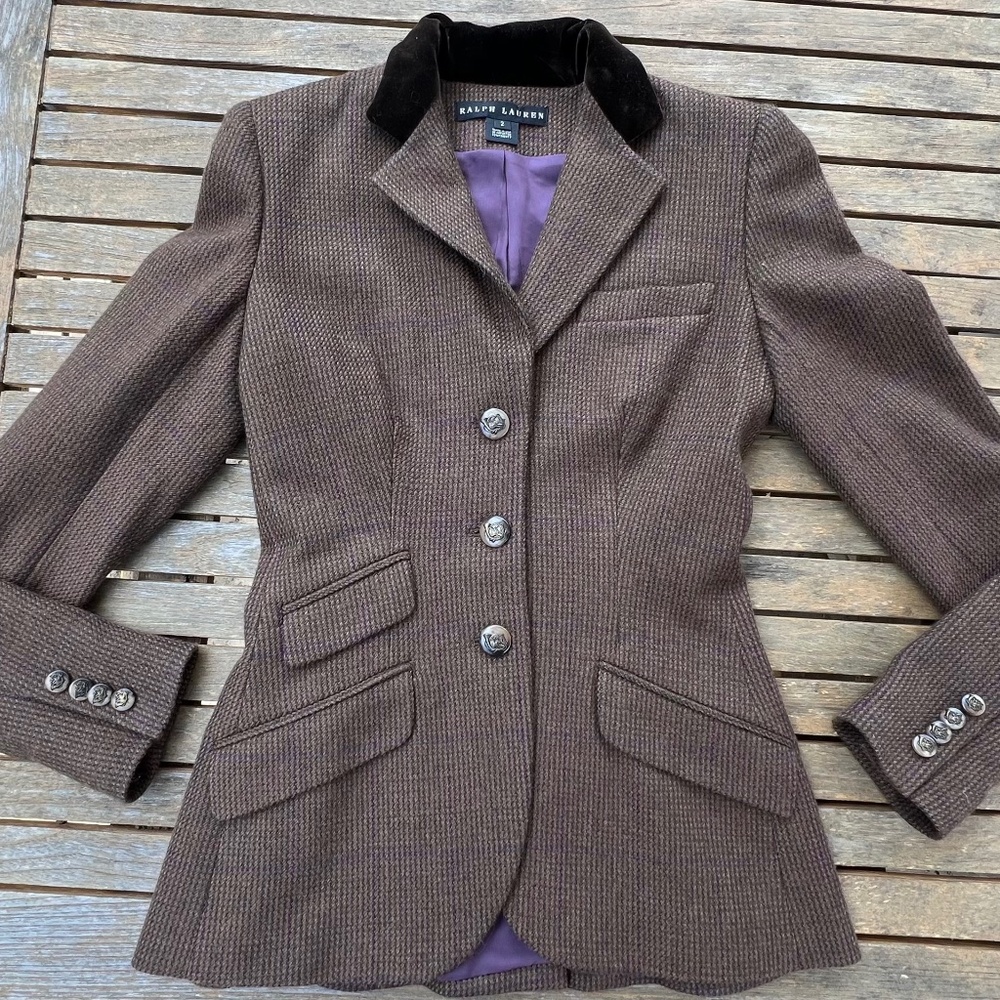 Ralph Lauren XS  Cashmere Hunt Blazer/Jacket
